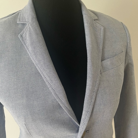 CREWCUTS Thompson Tailored Light Blue Blazer for Boys - Picture 3 of 5